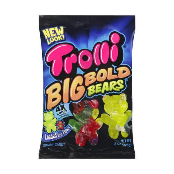 Trolli Big Bold Gummy Bears: 3.75LB Box