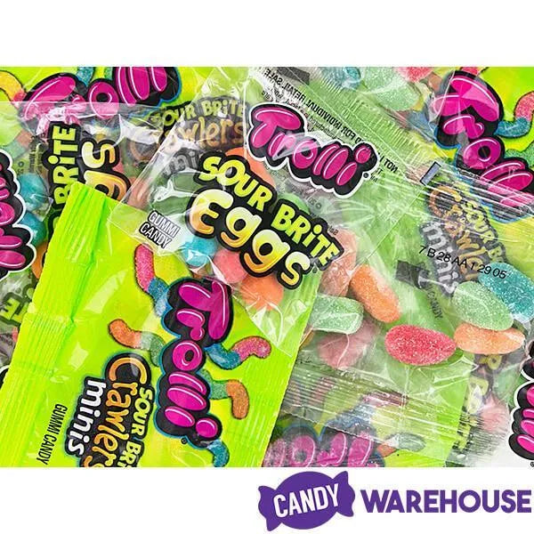 Trolli Easter Egg Hunt Candy Snack Packs Mix: 40-Piece Bag