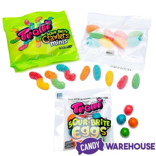 Trolli Easter Egg Hunt Candy Snack Packs Mix: 40-Piece Bag