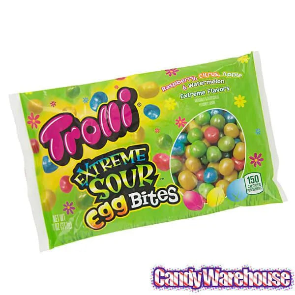 Trolli Extreme Sour Egg Bites Candy: 11-Ounce Bag