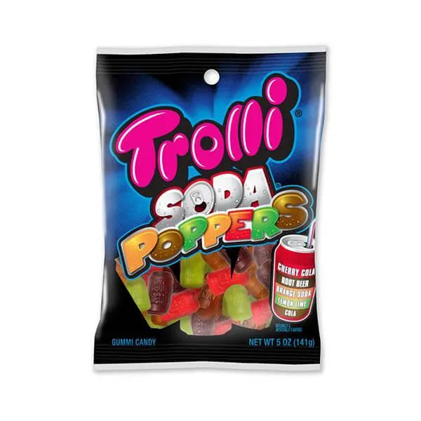 Trolli Soda Poppers Gummy Candy: 3.75LB Box