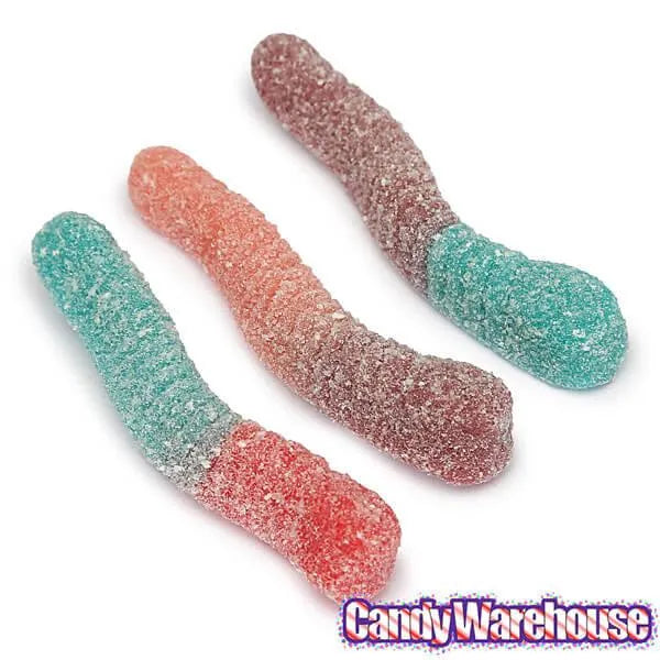 Trolli Sour Brite Crawlers Gummy Worms Candy - Very Berry: 3.75LB Box