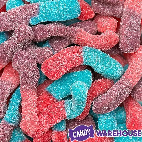 Trolli Sour Brite Crawlers Gummy Worms - Very Berry: 7.2-Ounce Bag