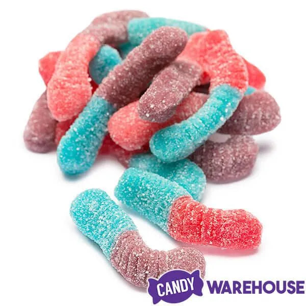 Trolli Sour Brite Crawlers Gummy Worms - Very Berry: 7.2-Ounce Bag