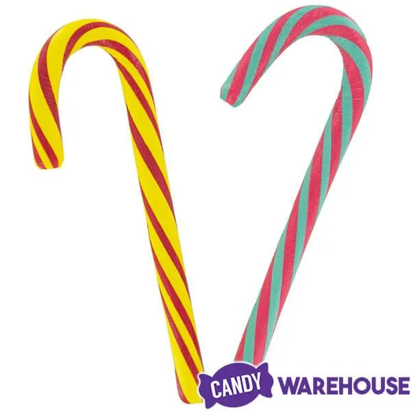 Trolli Sour Brite Giant Candy Canes: 24-Piece Display