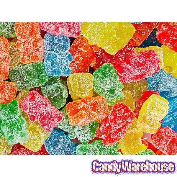 Trolli Sour Brite Gummy Bears Candy: 5LB Bag