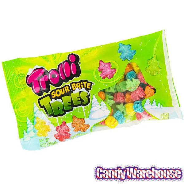 Trolli Sour Brite Gummy Christmas Trees: 9-Ounce Bag