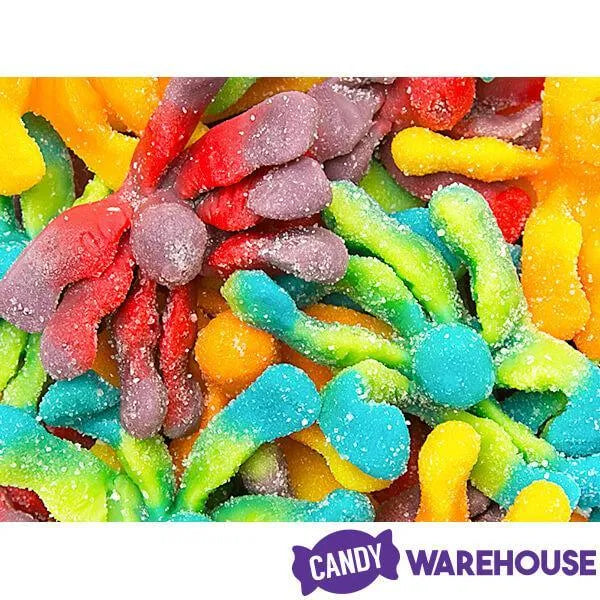 Trolli Sour Brite Gummy Octopus Candy: 5LB Bag