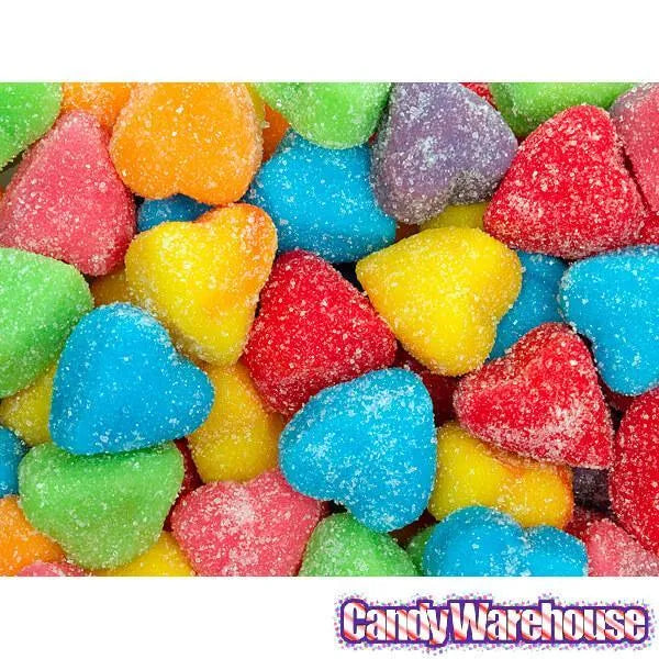 Trolli Sour Brite Hearts Gummy Candy: 10-Ounce Bag