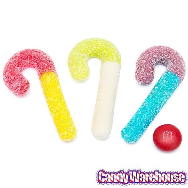 Trolli Sour Brite Mini Canes Jelly Candy Canes: 9-Ounce Bag