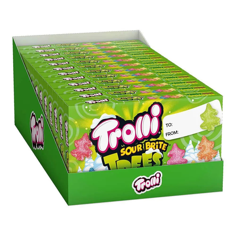 Trolli Sour Brite Trees Theater Boxes: 12-Piece Box