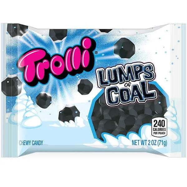 Trolli Sour Gummy Lumps of Coal Candy: 2-Ounce Bag