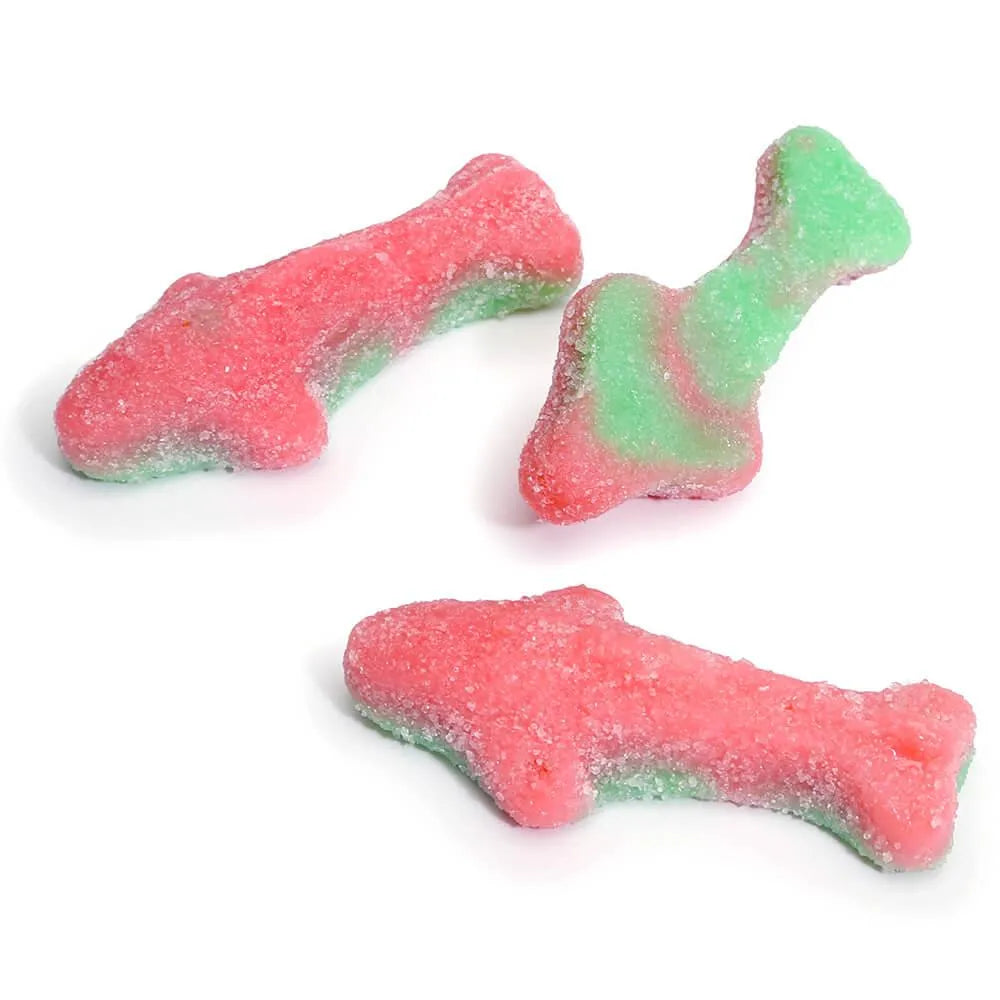 Trolli Sour Watermelon Gummy Sharks Candy: 3LB Box