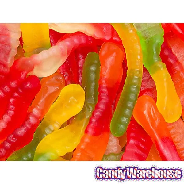 Trolli Squiggles Gummy Worms Candy: 5LB Bag