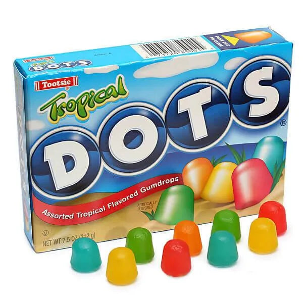 Tropical Dots Candy 6.5-Ounce Packs: 12-Piece Box