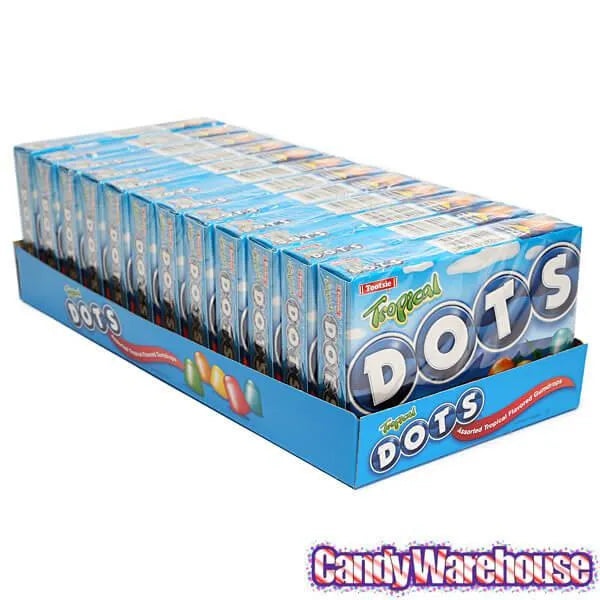 Tropical Dots Candy 6.5-Ounce Packs: 12-Piece Box