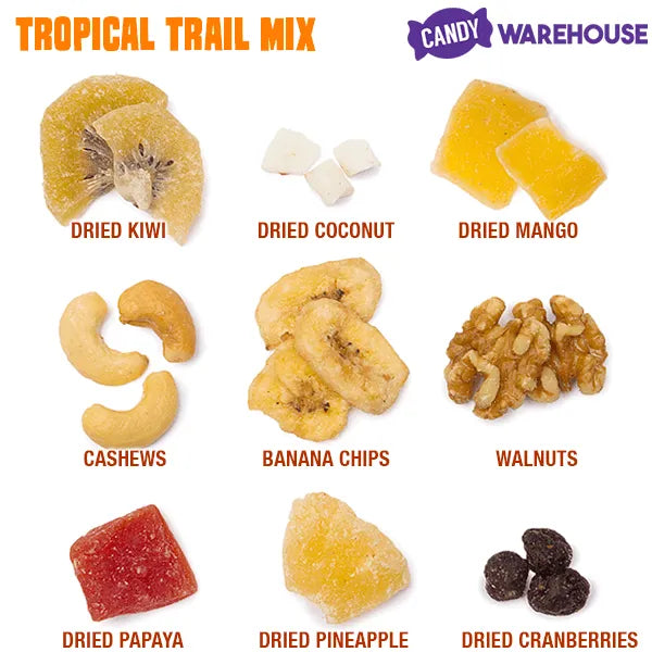 Tropical Fruit and Nut Mix: 48-Ounce Bag