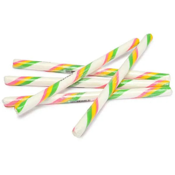 Tropical Fruit Hard Candy Sticks: 100-Piece Box