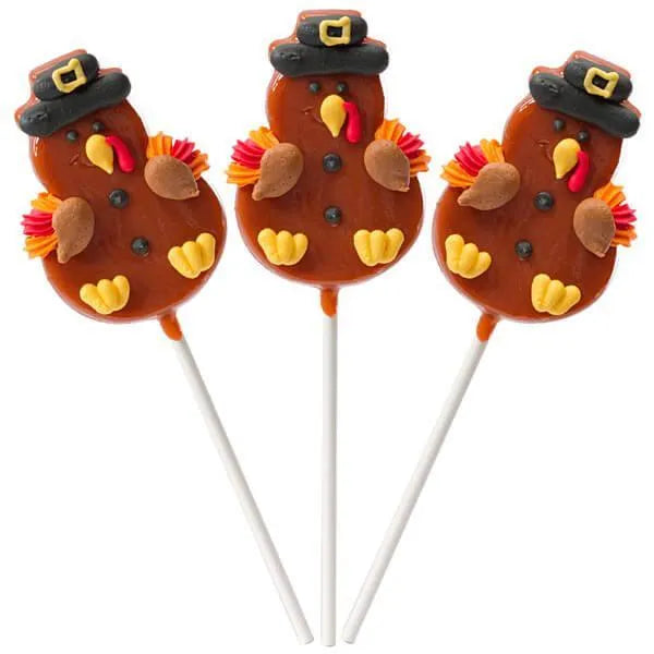 Turkey Lollipops: 24-Piece Box