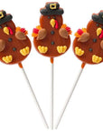 Turkey Lollipops: 24-Piece Box