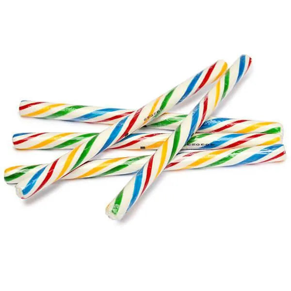 Tutti Frutti Hard Candy Sticks: 100-Piece Box