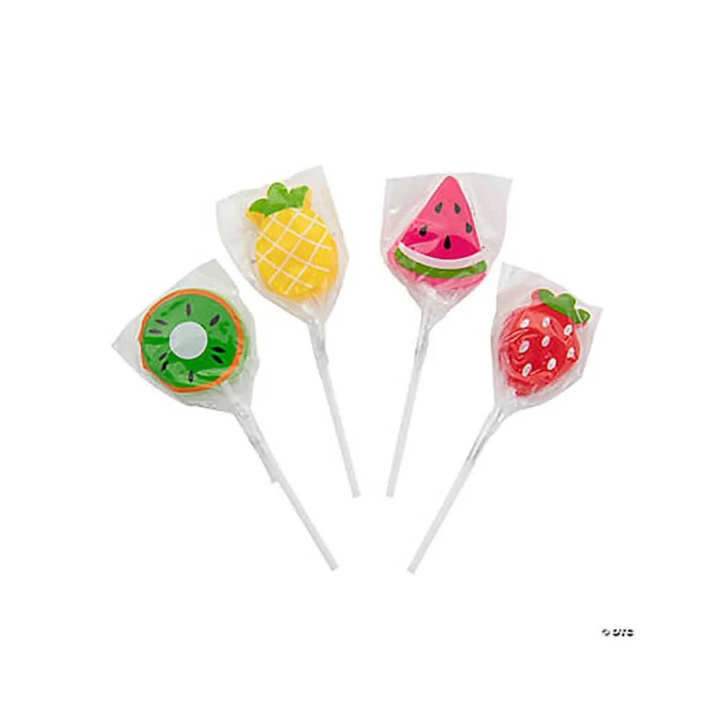 Tutti Frutti Lollipops: 12-Piece Box