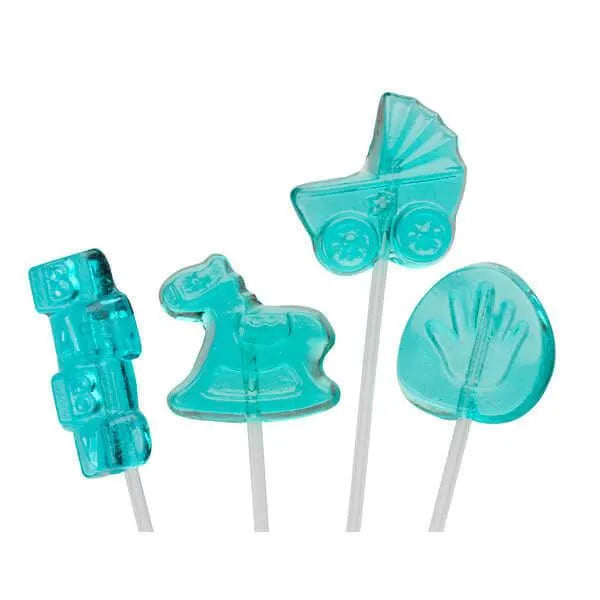 Twinkle Candy Baby Shower Lollipops - Blue: 60-Piece Bag