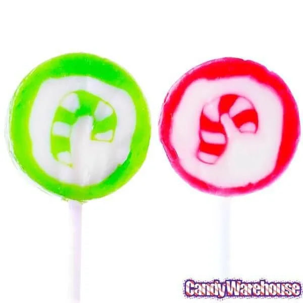 Twinkle Candy Groovy Candy Cane Lollipops: 120-Piece Bag