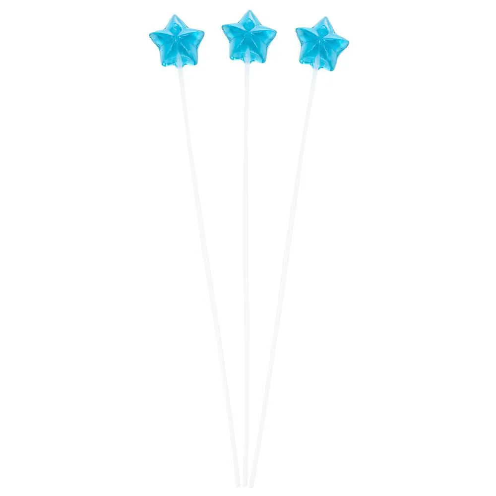 Twinkle Candy Star Lollipops - Blue: 120-Piece Bag