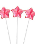 Twinkle Candy Star Lollipops - Red: 120-Piece Bag