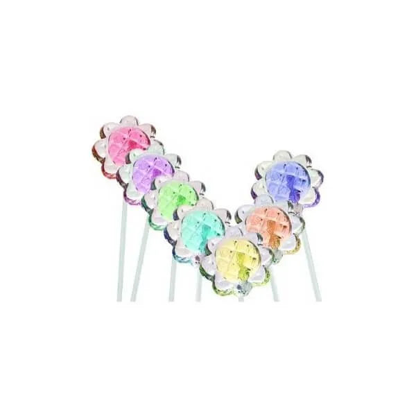 Twinkle Candy Sunflower Lollipops: 120-Piece Bag