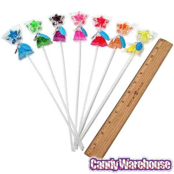 Twinkle Candy Two-Tone Star Lollipops: 120-Piece Bag