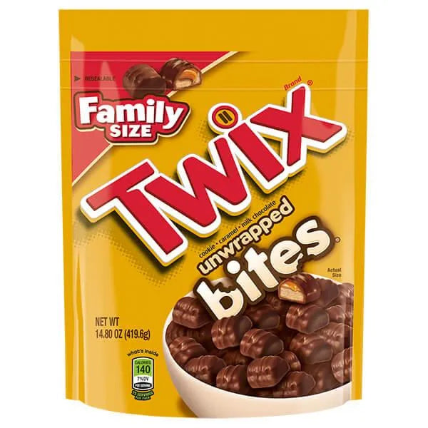 Twix Bites Candy: 14.8-Ounce Bag