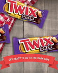 Twix Dark Chocolate Candy Bars: 36-Piece Box