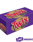 Twix Dark Chocolate Candy Bars: 36-Piece Box