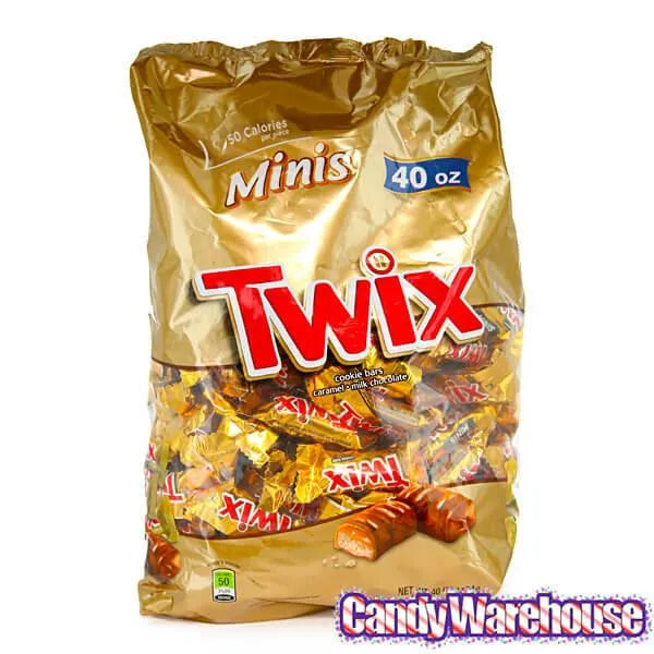 Twix Minis Candy: 40-Ounce Bag