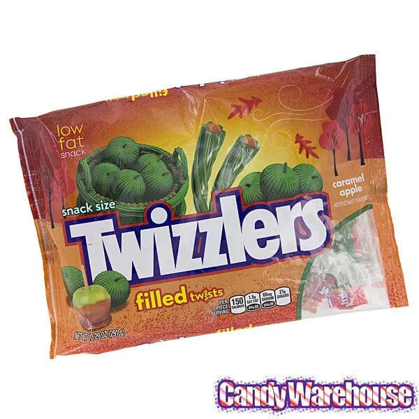 Twizzlers Caramel Apple Filled Licorice Twists: 20-Piece Bag