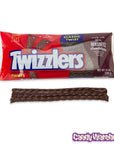 Twizzlers Chocolate Licorice Twists: 12-Ounce Bag