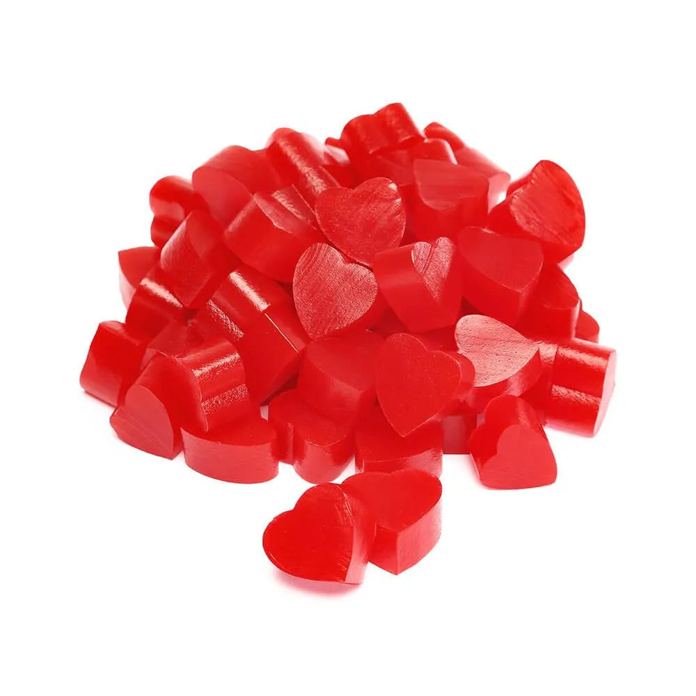 Twizzlers Heart Shaped Strawberry Nibs Candy: 2LB Bag