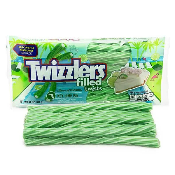 Twizzlers Key Lime Pie Filled Licorice Twists: 11-Ounce Bag