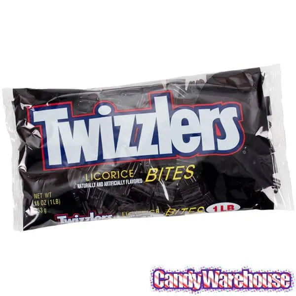 Twizzlers Licorice Bites - Black: 16-Ounce Bag