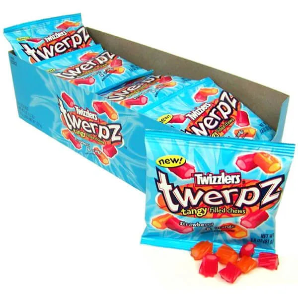 Twizzlers Licorice Twerpz 1.8-Ounce Packs: 24-Piece Box