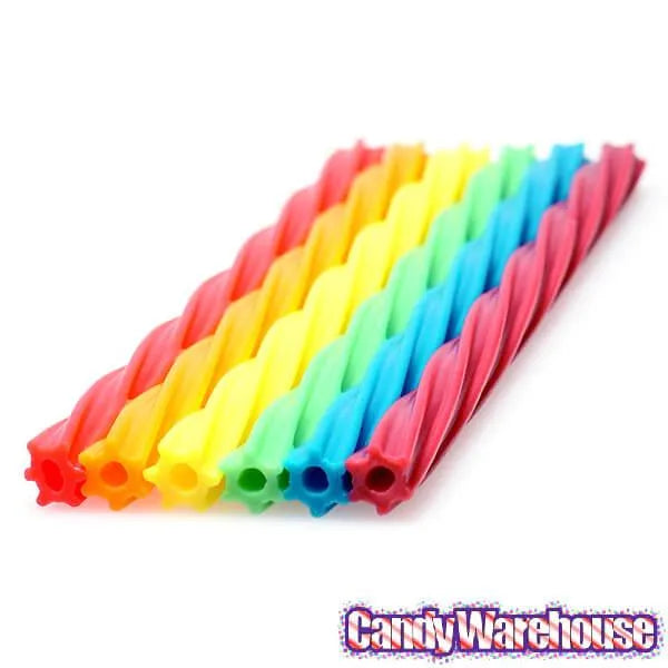 Twizzlers Rainbow Licorice Twists Packs: 12-Piece Box