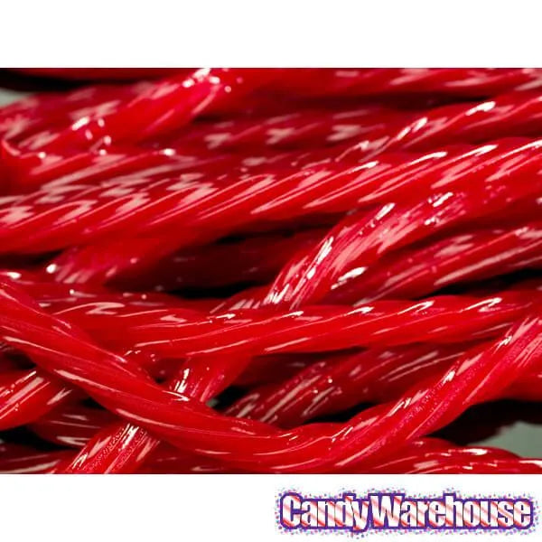 Twizzlers Strawberry Licorice Twists - Wrapped: 180-Piece Tub