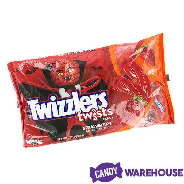 Twizzlers Strawberry Twists Snack Size Packs: 65-Piece Bag