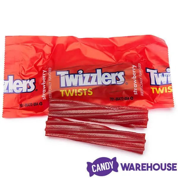 Twizzlers Strawberry Twists Snack Size Packs: 65-Piece Bag