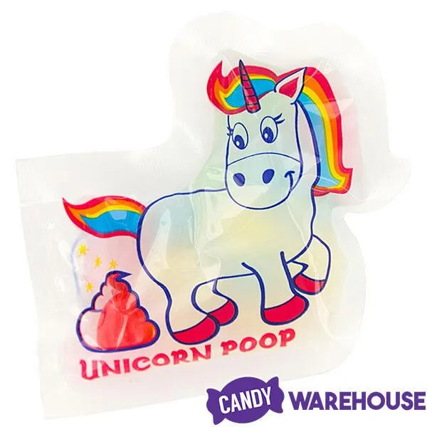 Unicorn Poop Jelly Bean Candy Packs: 24-Piece Bag