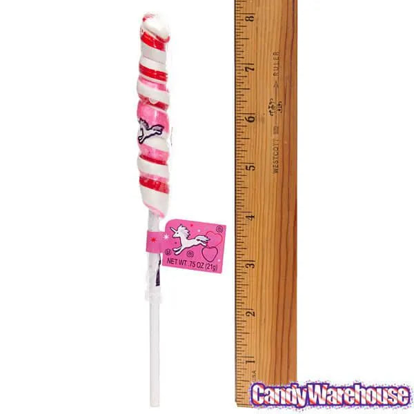 Unicorn Pops 0.75-Ounce Twist Suckers - Valentine: 36-Piece Display