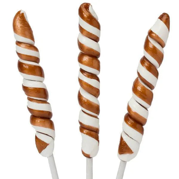 Unicorn Pops 0.9-Ounce Twist Suckers - Brown: 24-Piece Display