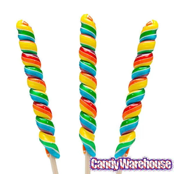 Unicorn Pops 1.5-Ounce Twist Suckers - Rainbow: 72-Piece Case